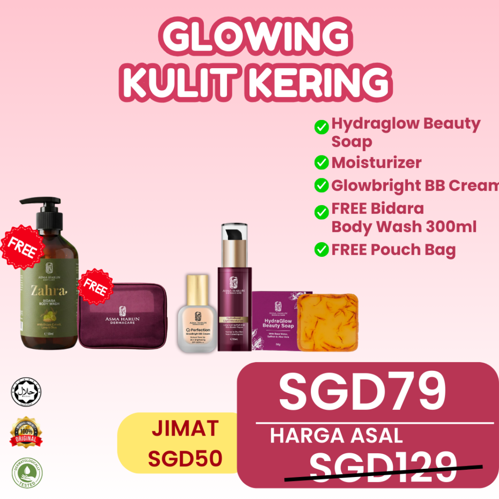 Glowing Kulit Kering