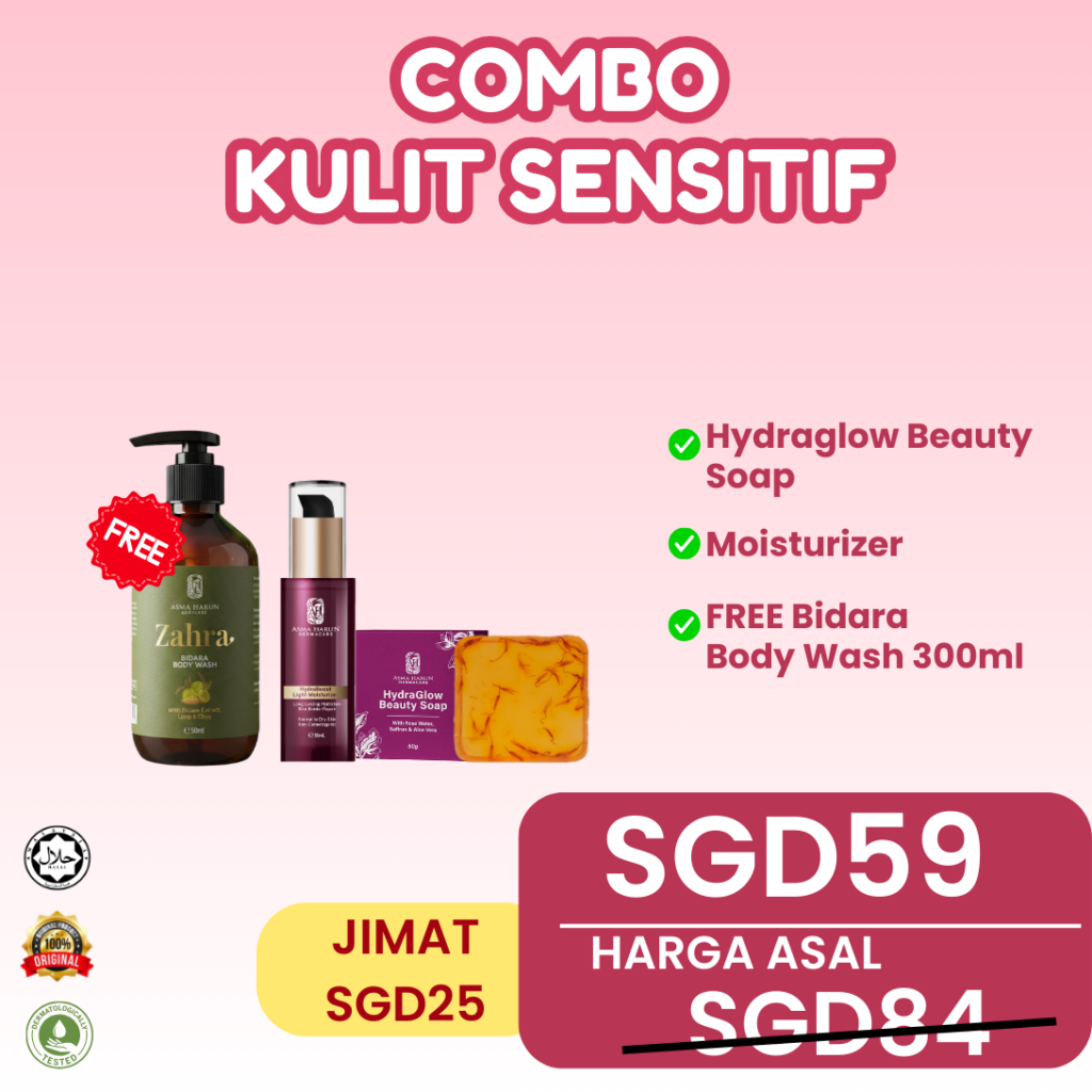 Combo Kulit Sensitif