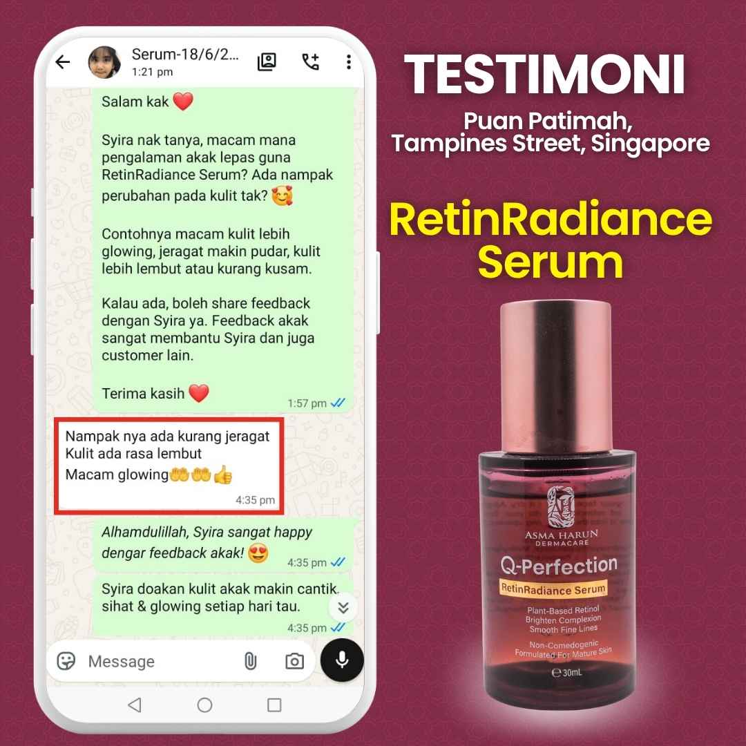 Testimoni Puan Patimah RetinRadiance
